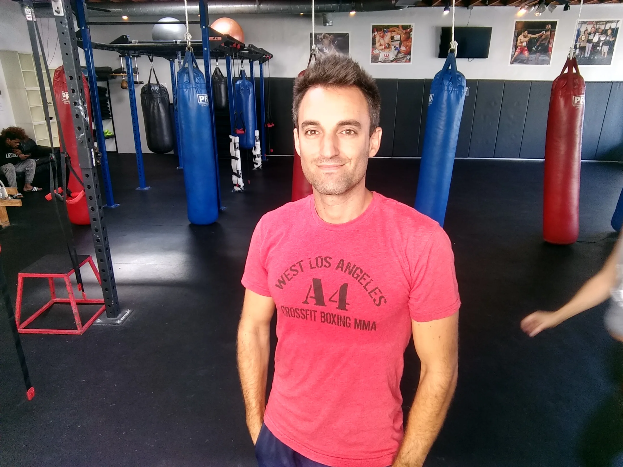 Adam Lerner coaching a private client